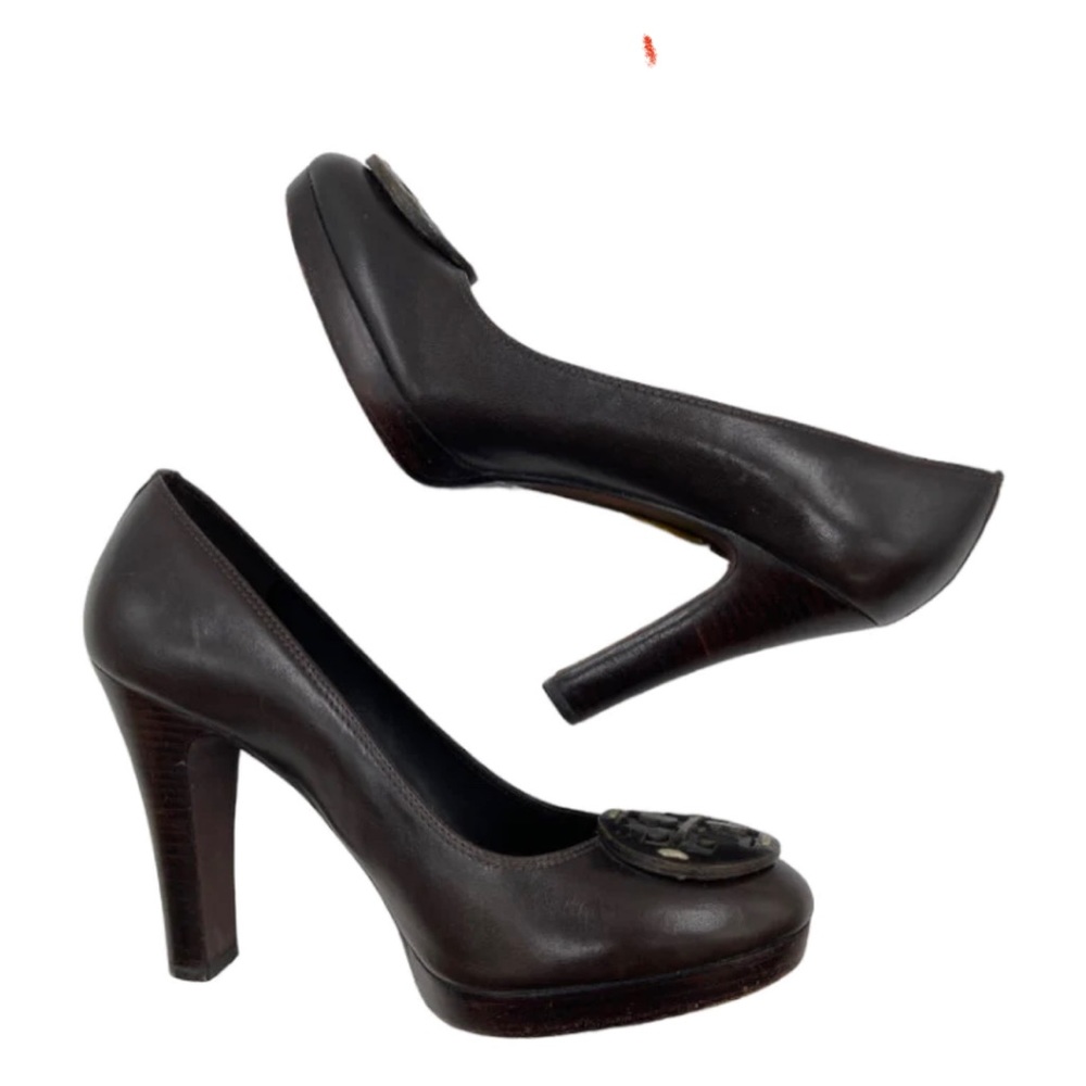 Tory Burch Betty Pump Chocolate Brown heel pump - size 8